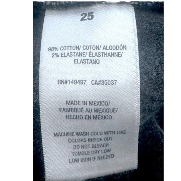 Favorite Daughter The Evelyn High-Rise Storm Slim Straight Jean Women 25 NWOT - Picture 5 of 8